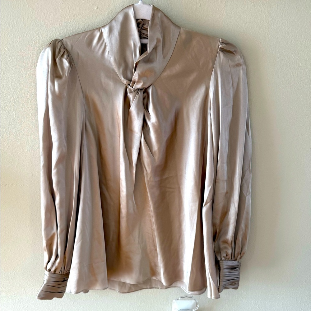 Cinq a Sept Bridgette Top in Oyster NWT